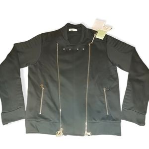 Pierre Balmain Diagonal Zip Open Jacket